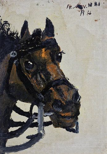 Tête de cheval, Richard Roland Holst, 1881