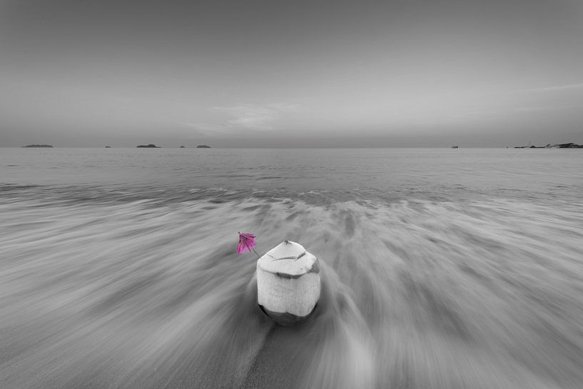 on the beach of Koh Chang at sunrise by Walter G. Allgöwer