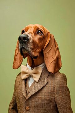 Bloodhound by Poster Art Shop