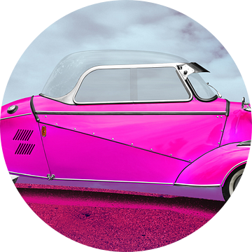 Messerschmitt KR 200 PINK cabine scooter
