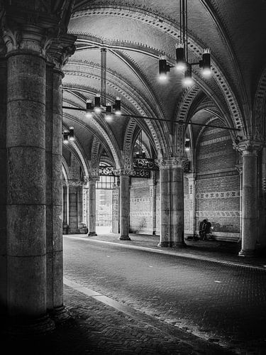 Akkordeonspieler im Rijksmuseum