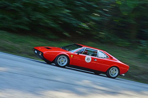 Ferrari Dino 308 GT4 am Berg - Eggberg Klassik 2019
