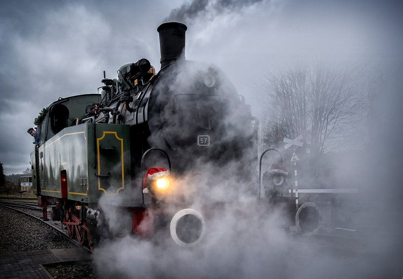 train à vapeur par Bas Quaedvlieg