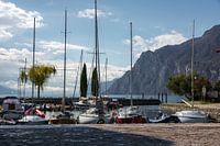 Port of Torbole on the north shore of Lake Garda