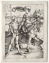 Fahrende Frau mit Landsknecht, Albrecht Dürer von De Canon Miniaturansicht