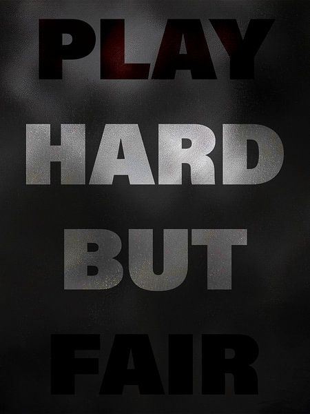 Play hard But Fair par Björn Nelke
