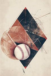 Baseball von Poster Art Shop