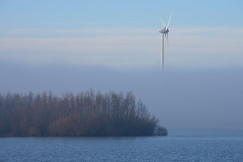 Brouillard sur l'eau par Gerard de Zwaan
