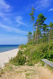 Falaises de la mer Baltique lettone