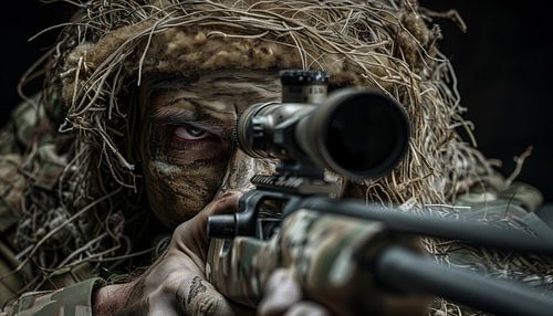 Sniper geweer panorama