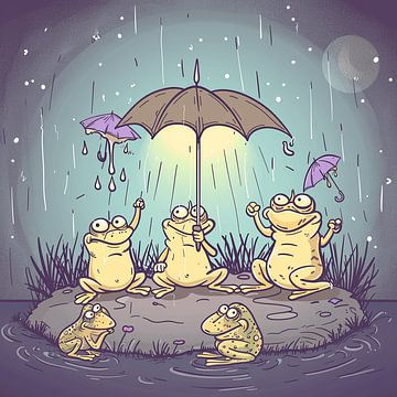 The Quack Parade: When Toads Enter the City by Karina Brouwer