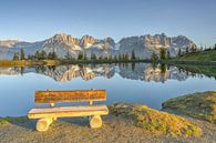 Favoriete plek met uitzicht op de Wilder Kaiser in Tirol van Michael Valjak thumbnail