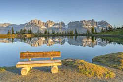Lieblingsplatzl mit Blick zum Wilden Kaiser in Tirol