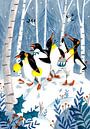 Pinguins maken muziek in het bos van Caroline Bonne Müller thumbnail