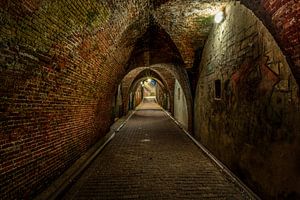 Kasematten von Vlissingen mit Graffiti von R Smallenbroek