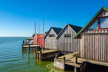 De haven van Althagen am Bodden