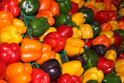 Peppers in all colours