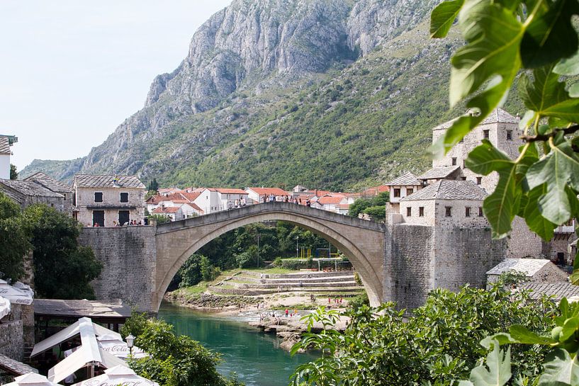 De brug 'Stari Most' in Bosnië von Sander Meijering