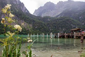 Königssee an einem regnerischen Sommertag