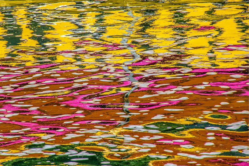 Yellow - Pink - Brown by Christa Kramer
