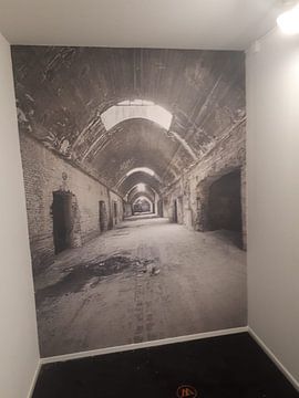 Customer photo: Abandoned sites: Sphinx factory Maastricht vaulted corridor.