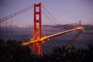 Golden Gate bridge van Jasper Verolme