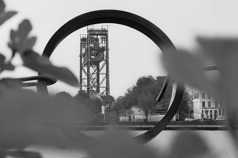 Lifting bridge in sight by Mirjam van de Ven