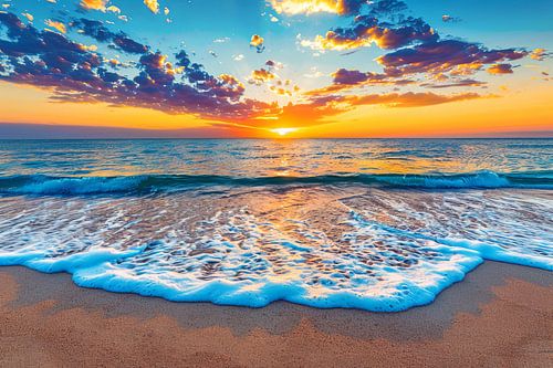 landschap en zeezicht