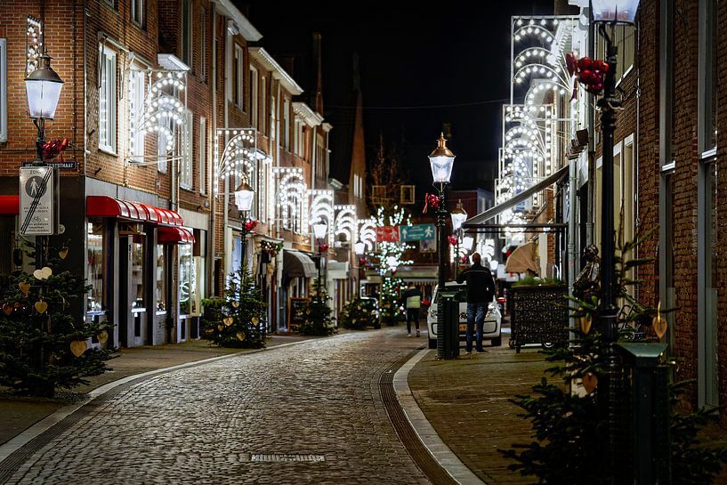 Venlo | Jodenstraat dans une ambiance de Noël par Jos Saris