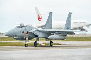 Japanische McDonnell Douglas F-15J Eagle.