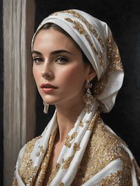 The golden woman by Jolique Arte