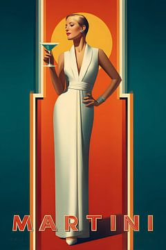 Martini in art-decostijl van Skyfall