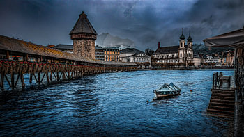 Rain over Lucerne