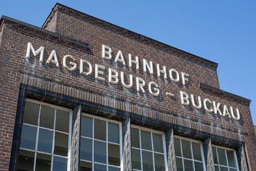 Magdeburg-Buckau station by t.ART