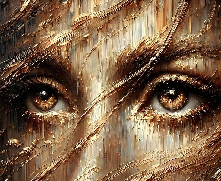 Yeux d'ambre par FoXo Art