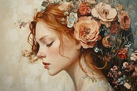 Portrait de femme | Flowers Dream