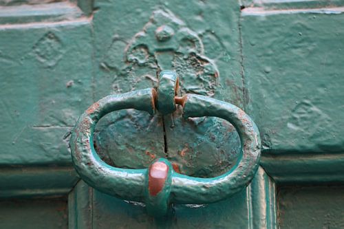 Heurtoir de porte vert