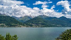 A view from the Abbazia di Piona monastery over Lake Como by Andreas Völkel
