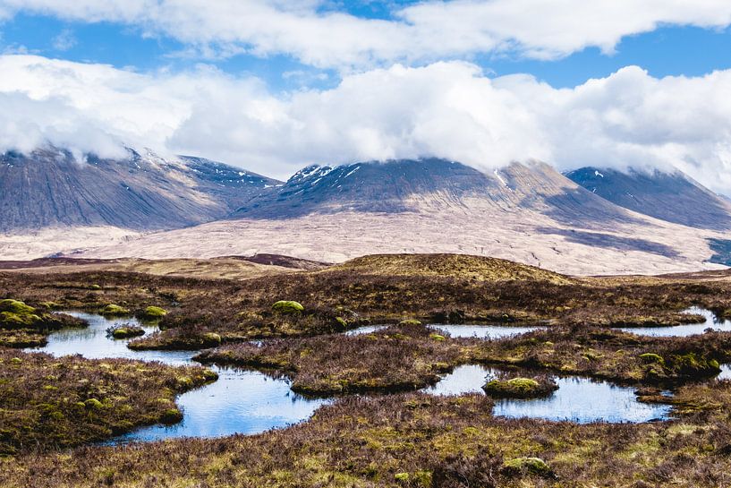 Reflecties in de Schotse hooglanden von Nick Chesnaye