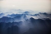Natur bei Sonnenaufgang in der Schweiz