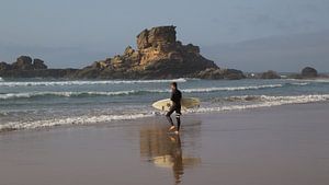 Surfeur de golf sur André Hamerpagt