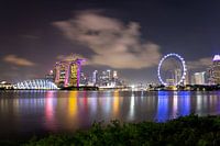 skyline of Singapore at Night