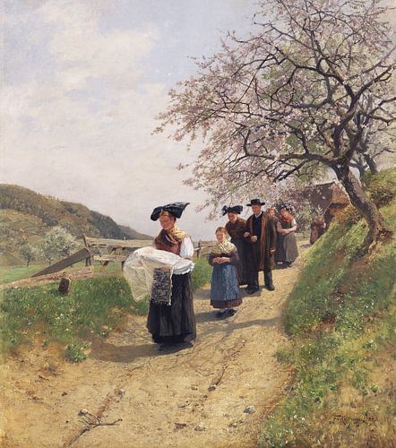 De doop, FRIEDRICH KALLMORGEN, 1887