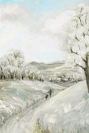 The winter stroll by Rosana Laiz Blursbyai