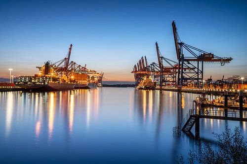 Haven van Hamburg, Hanzestad Hamburg, Duitsland