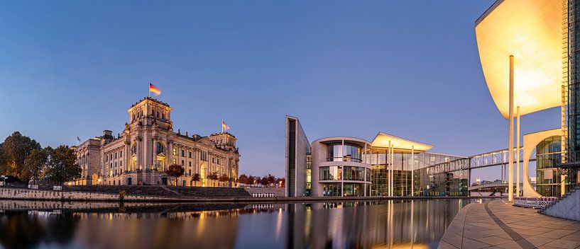 Panorama Berlin – Paul-Löbe-Haus trifft Reichstag von Karsten Rahn