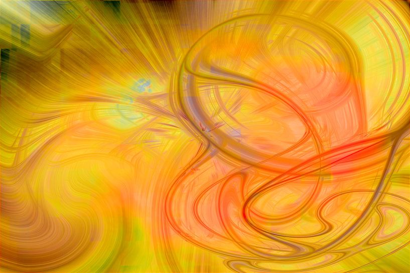 Digital abstract 22 by Leo Luijten