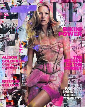 Vogue: Kate Moss Cover van Maaike Wycisk