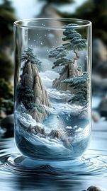 Le verre de l'éternité sur Indah Widyaningrum