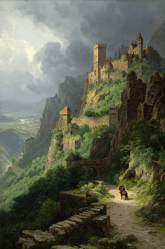 Der Weg zur Burg von Skyfall Iconics